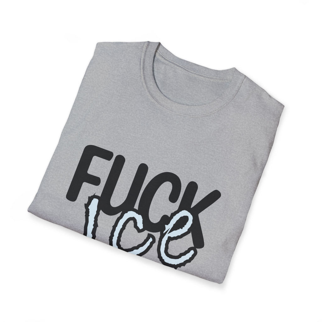 "Fuck Ice" Bold Script Tee