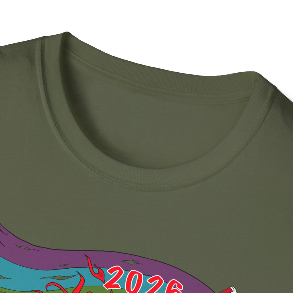 2026 Fire Horse Funny Pride Flag