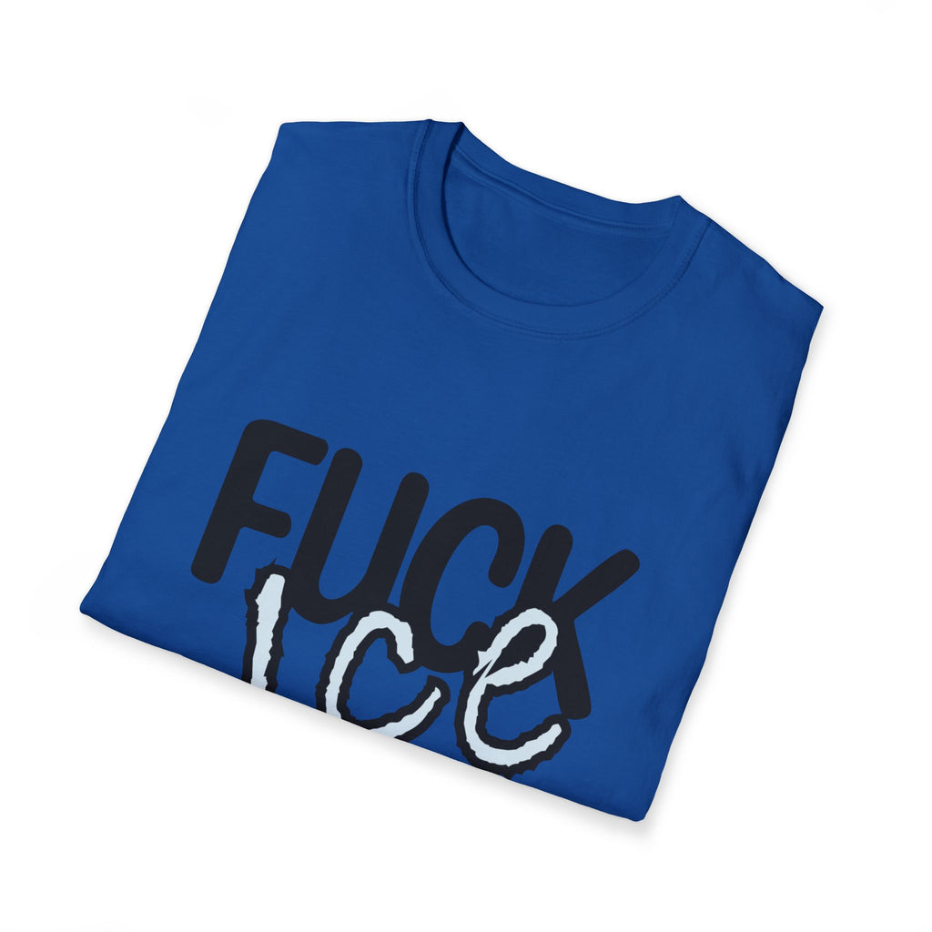 "Fuck Ice" Bold Script Tee