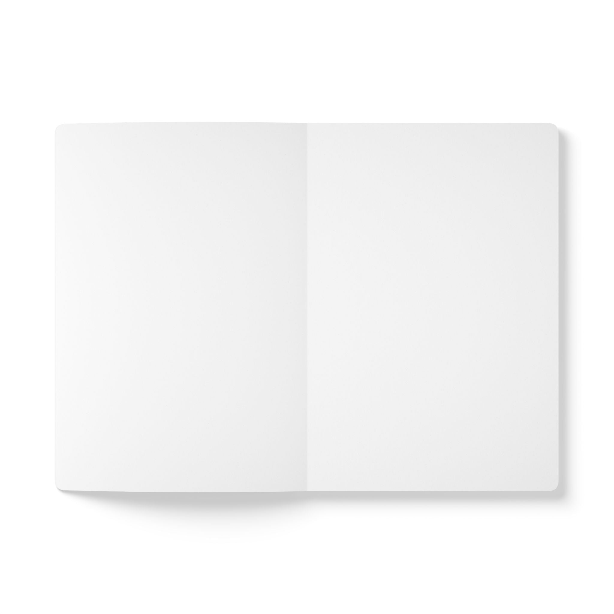 Neurodiversity Brain & Nature Softcover Journal — Illustrated Mushroom Design