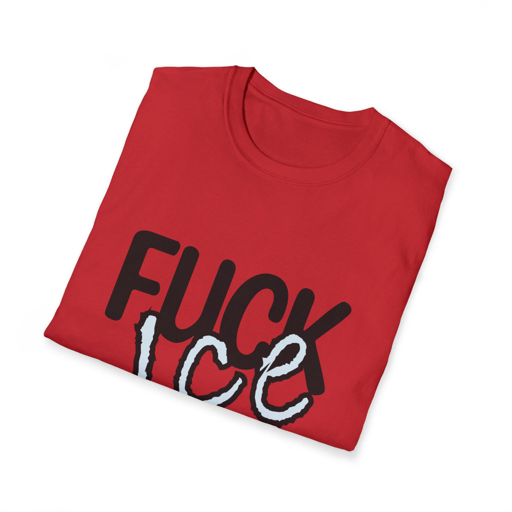 "Fuck Ice" Bold Script Tee