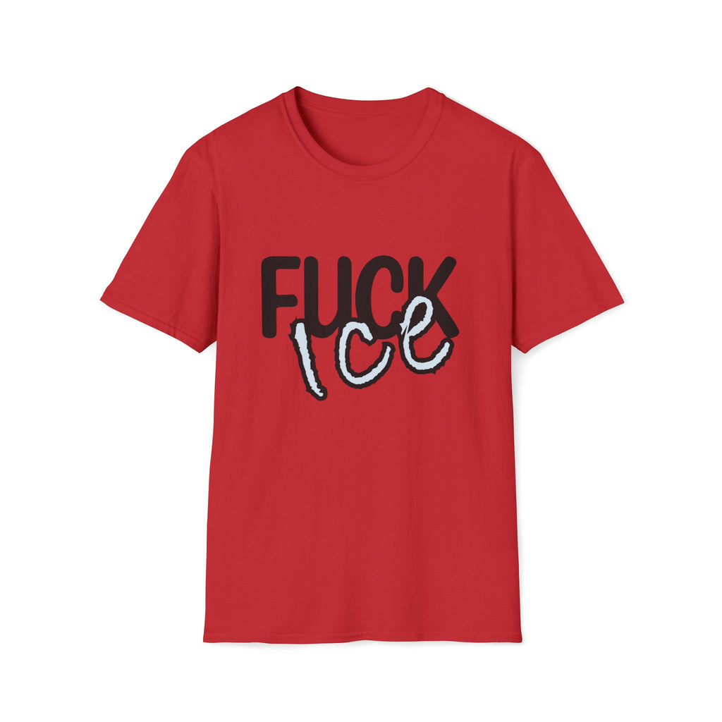 "Fuck Ice" Bold Script Tee