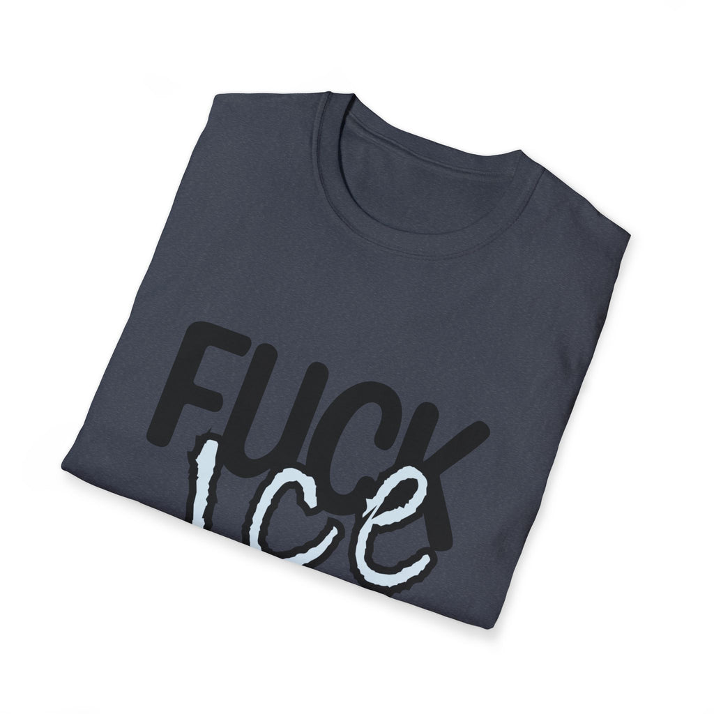 "Fuck Ice" Bold Script Tee