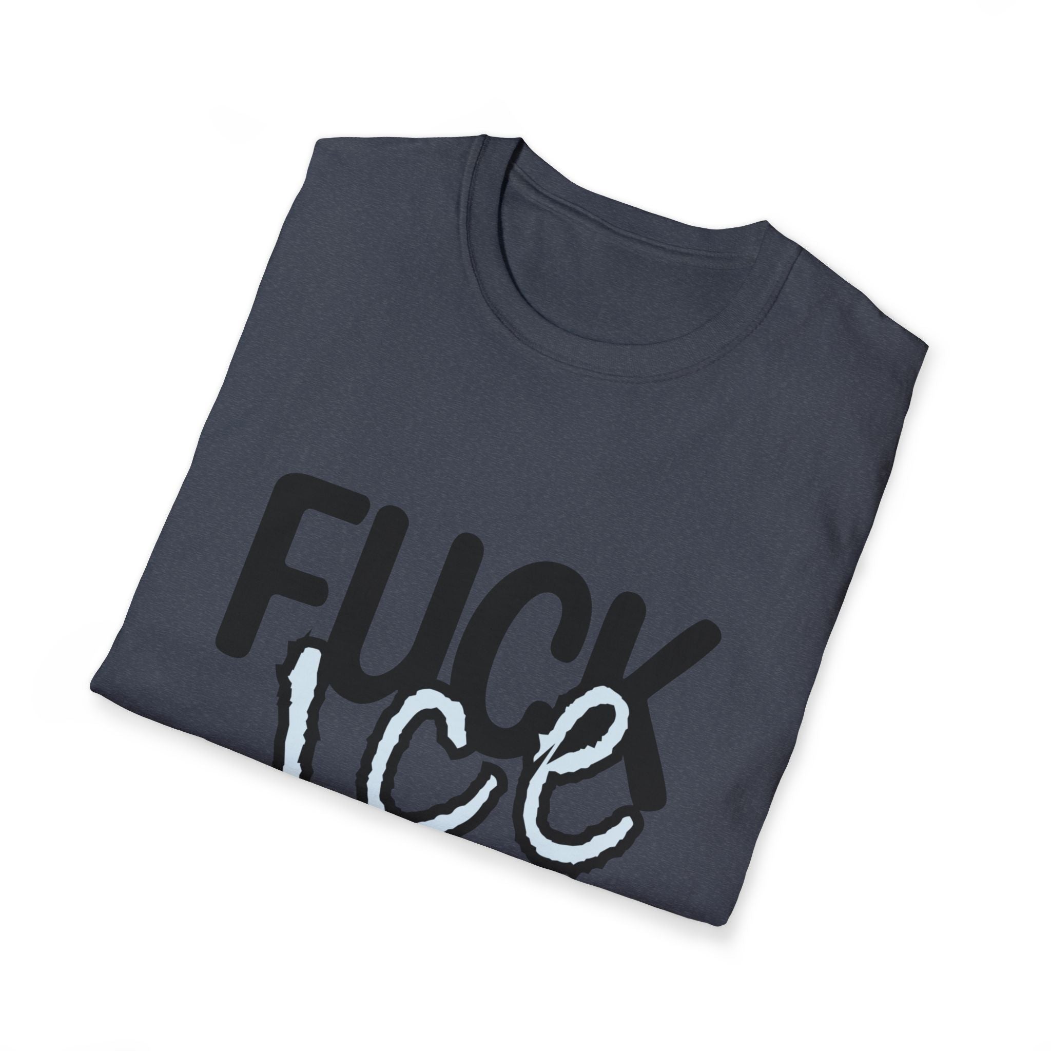 "Fuck Ice" Bold Script Tee