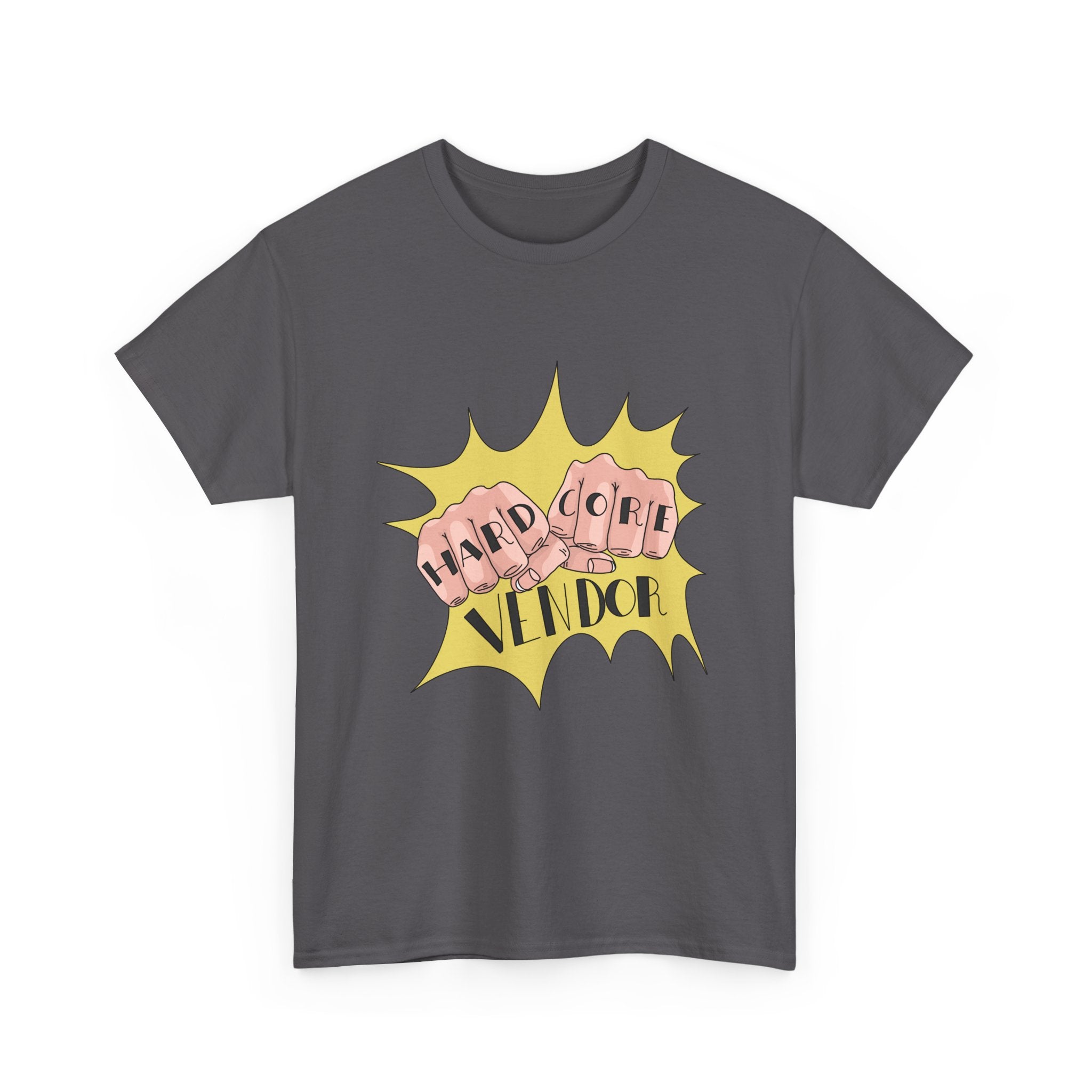 Saturday Market Vendor T-Shirt — Flash Art Design