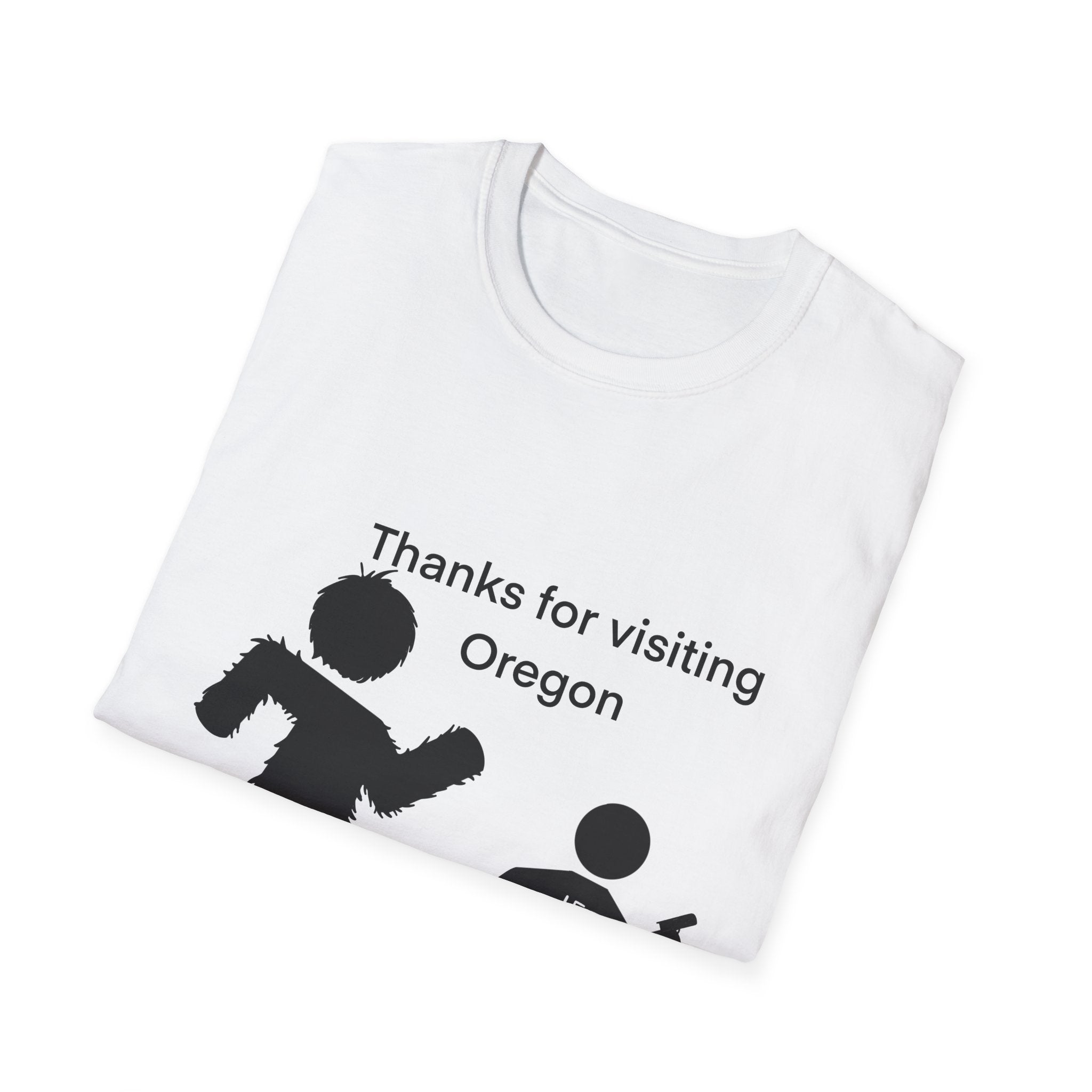 Bigfoot Chasing ICE Oregon Tshirt