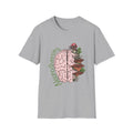 Neurodiversity Brain Mushroom Design tshirt