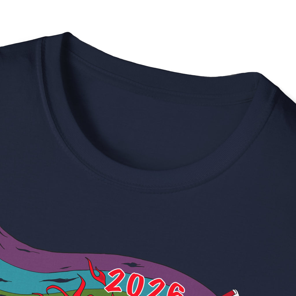 2026 Fire Horse Funny Pride Flag