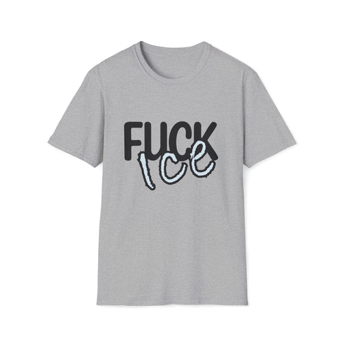 "Fuck Ice" Bold Script Tee