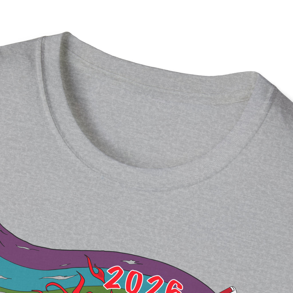 2026 Fire Horse Funny Pride Flag
